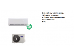 Carrier split airco warmtepomp nieuw 2.70 / 2.90 kw